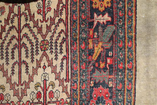 A Persian carpet, 343cm x 236cm